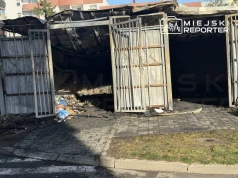 Makabryczne odkrycie w trakcie pożaru altany. Wewnątrz zwęglone ciało człowieka