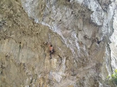 Łukasz Dudek sięga łańcucha „Hidden Secret Photo Project” 8c+ w Ospie