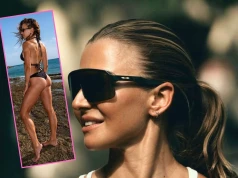 Anna Lewandowska pręży pośladki w skąpym bikini. W szczytnym celu