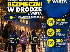 VARTA kontynuuje kampanię „Bezpieczni w drodze”. W tym roku stawia na widoczność