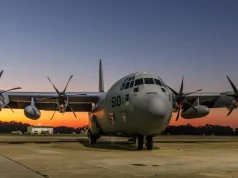 Pierwszy C-130J-30 Super Hercules przeznaczony dla US Navy dostarczony