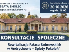Konsultacje w sprawie rewitalizacji pałacu w Andrychowie