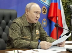 Putin w mundurze kreśli nową linię na mapie. Ogłosił "strefę bezpieczeństwa"