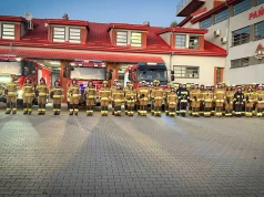 Syreny zawyły na Podkarpaciu. Strażacy oddali hołd kolegom, którzy zginęli w Nisku