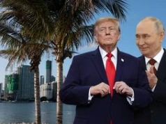 "Chciałbym, żeby tam był". Trump znów kusi Putina