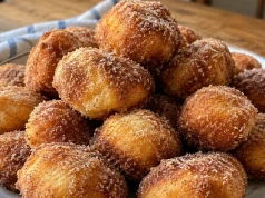Bez drożdży i wyrastania. Minipączki twarogowe z cynamonem