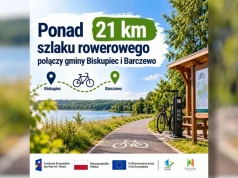 Nowa atrakcja dla cyklistów. Ponad 21 kilometrów szlaku rowerowego połączy Barczewo i Biskupiec