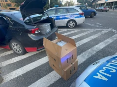 Zatrzymali kierowcę przewozu osób. W bagażniku niemal 20 kg marihuany
