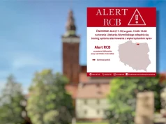 Uwaga, mieszkańcy powiatu lidzbarskiego! Alert RCB i syreny alarmowe w Lidzbarku Warmińskim