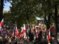 "Rządzi jakaś ponura banda". Protest przed Trybunałem Konstytucyjnym
