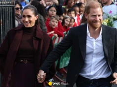 Mieszkańcy dostali instrukcję "krzyczcie: kochamy cię Meghan!". Reporterka była na miejscu