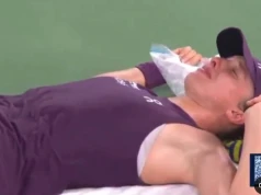 Dramatyczne sceny na korcie w Wuhan! Iga Świątek walczyła z bólem, w oczach pojawiły się łzy