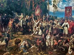 Gdy ruszyła rosyjska artyleria, Kościuszko zrobił jedną rzecz. Rosjanie uciekali w popłochu