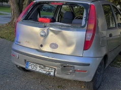 Zderzenie Punta i dostawczego z mięsem