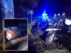 Tragiczny wypadek pod Górowem Iławeckim. Zginął 32-letni mężczyzna