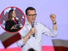Niespodziewany gość u Morawieckiego. Wygłosiła przemówienie