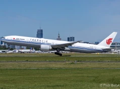 Warszawa. B777-300ER Air China także w sezonie zimowym