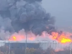 Atak na Petersburg: centra danych, instalacje naftowe, magazyny. W części miasta brak prądu