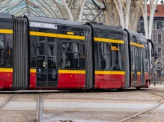 Zderzenie tramwajów w Łodzi