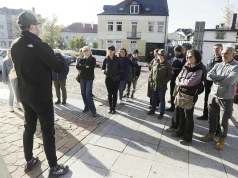 Odkrywali miasto na nowo. Spacer po kieleckich zakamarkach