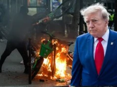 Trump wzywa władze Francji. "Zamknijcie granice"