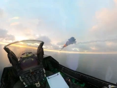 F-16 zestrzeliły rosyjskie drony. Rumunia pokazała zdjęcia z akcji