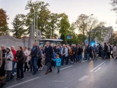 Wielka Procesja Różańcowa ulicami Tarnowa