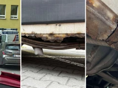 Rdza, odpadające elementy, tysiące na liczniku. Takie karetki za publiczne pieniądze mają wozić pacjentów w Olsztynie