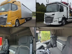 DAF XG+ Single Driver Luxury i DAF XD pod autotransporter – prezentacja dwóch rozmiarów