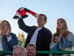 Kibice na meczu AKS 1947 Busko-Zdrój – Hetman Zamość w Betclic 3. Lidze. Byliście na tym spotkaniu? To poszukajcie się na zdjęciach