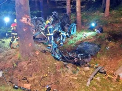 Koszmarny wypadek pomiędzy Świeradowem i Szklarską Porębą. Nie żyją dwie młode osoby