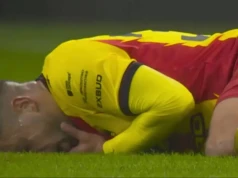 Koszmarny uraz podczas meczu Lecha z Koroną: "Dusił się krwią"