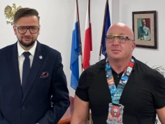 Marcin Domański drugi w swojej kategorii na mistrzostwach trójboju siłowego w Katowicach