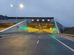 W tunelach obwodnicy Krakowa pojedziemy szybciej. Limit wzrośnie do 100 km/h