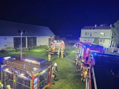 Tragiczny pożar budynku mieszkalnego jednorodzinnego w miejscowości Kałek