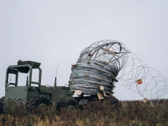 Dron kładący zasieki. Bezzałogowe wsparcie ukraińskich saperów