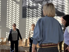 O tym, jak nie zgubić siebie wspierając innych rozmawiali uczestnicy warsztatów teatralno-psychologicznych