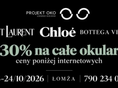-30% na całe biometryczne okulary Saint Lauren, Bottega Veneta, Chloe kolekcja 2026/2027 – przedpremierowo