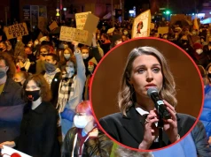 Skrzykują się na manifestację "Czerwona kartka za aborcję". Aktorka Julia Kamińska z…