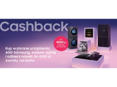 Kup wybrane urządzenia AGD Samsung, podziel się opinią i odbierz aż do 4500 zł zwrotu na konto