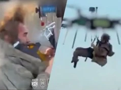 Dron wyciągnął rannego żołnierza z pola minowego. Pierwsza taka akcja w historii