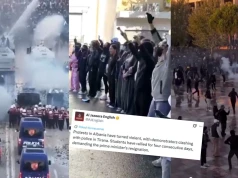 Albania: Flamingi zaostrzyły antyrządowe protesty, doszło do zamieszek na pełną skalę