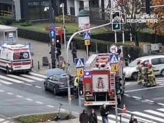 Warszawa: Zignorował zakaz skrętu w lewo. Grochowska była zablokowana