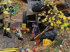 Tragiczny finał prac rolniczych. Traktor przygniótł kierowcę, nie żyje 76-latek