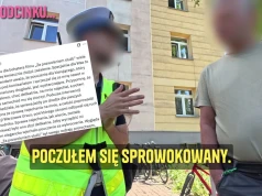 Policja upiera się, że najechanie na Konfiturę i używanie samochodu jako broni nie zasługuje na karę