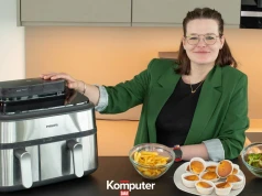 Test Philips Airfryer NA555/00. Dwie szuflady, gotowanie na parze, wysoka cena