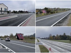 Po wypadku na DK 28 powróciła dyskusja o brawurowej jeździe kierowców. Będzie przejście dla dzieci ze szkoły?