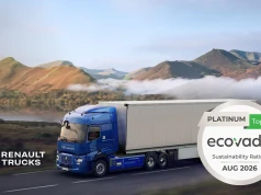 Renault Trucks z platynowym medalem EcoVadis. Jest w gronie 1% najlepszych firm!