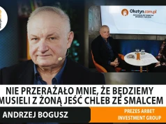 Jak budować biznes, nie tracąc z oczu człowieka? A. Bogusz o Arbecie, życiu i przyszłości Olsztyna