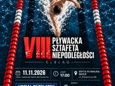 Wystartuj w VIII Pływackiej Sztafecie Niepodległości
